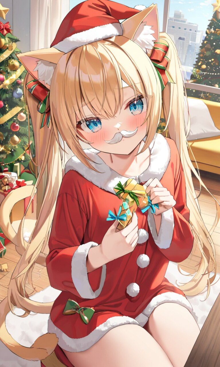 こるり「ふむメリクリ準備」まや「まあ頑張れ」 | の人気AIイラスト・グラビア