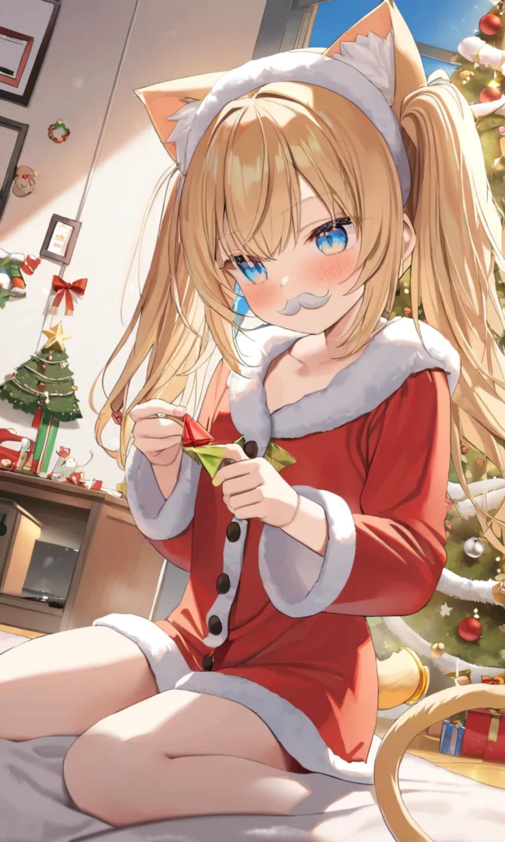 こるり「ふむメリクリ準備」まや「まあ頑張れ」