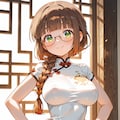 薄手のチャイナドレス 3枚目