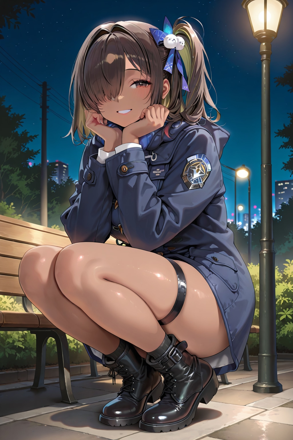 公園でナガと1