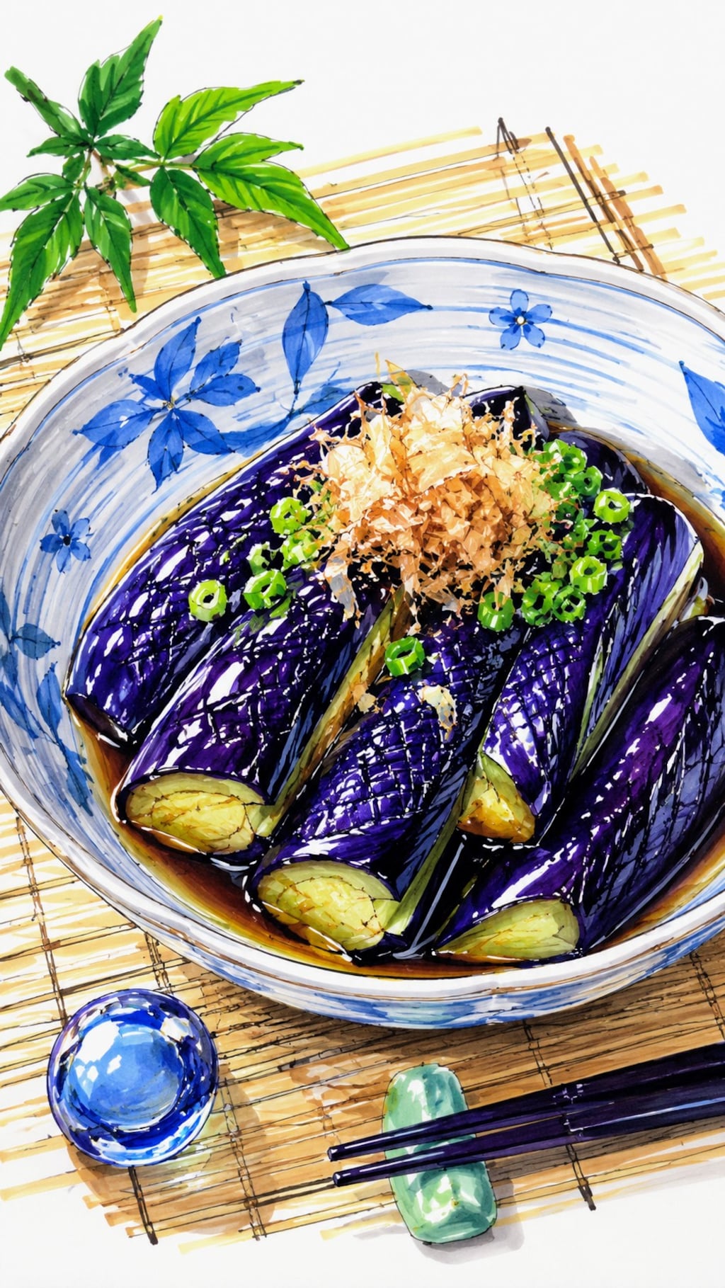 夏なすのおひたし🍆