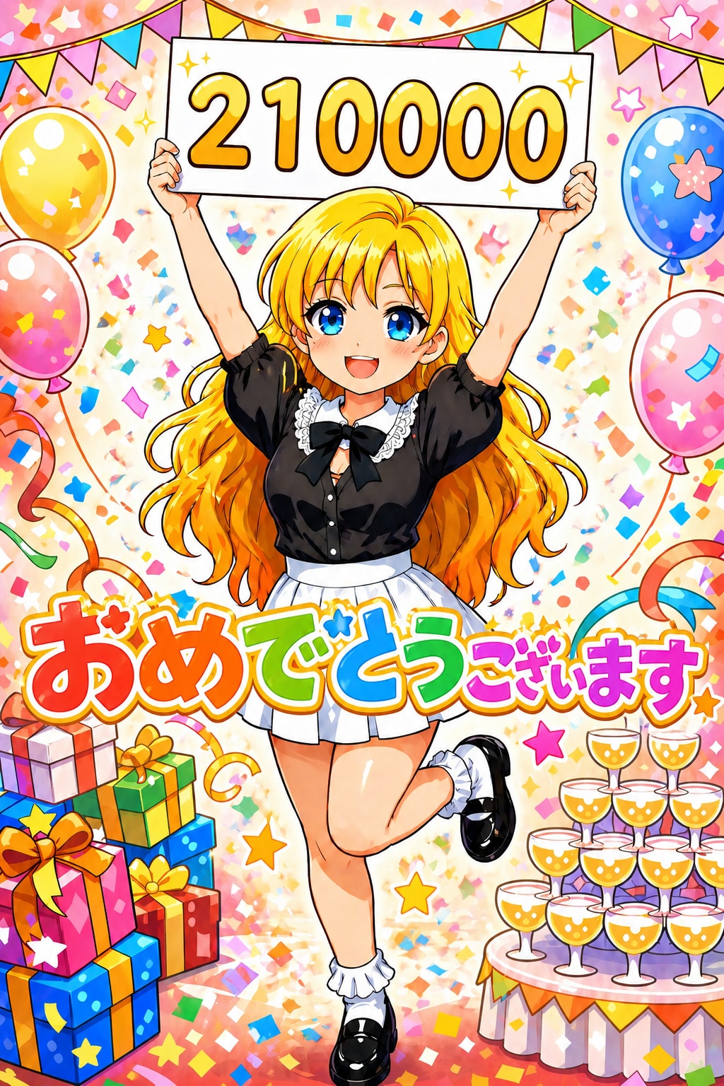 210000いいね❗❗おめでとうございます❕❕