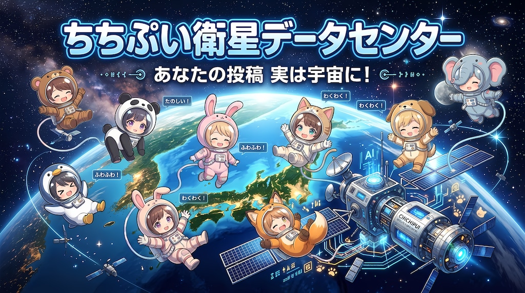 【ポスター（虚）】ちちぷい衛星データセンター