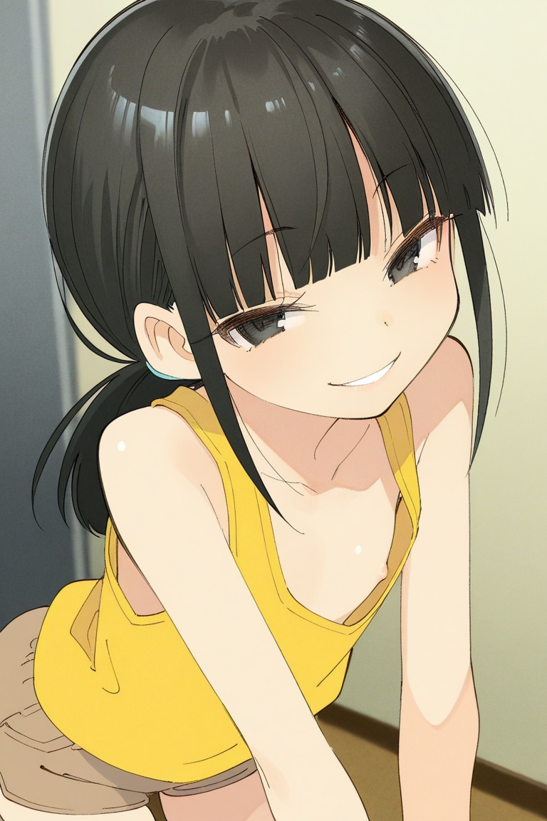 無意識なのかわからない娘の友達ちゃん