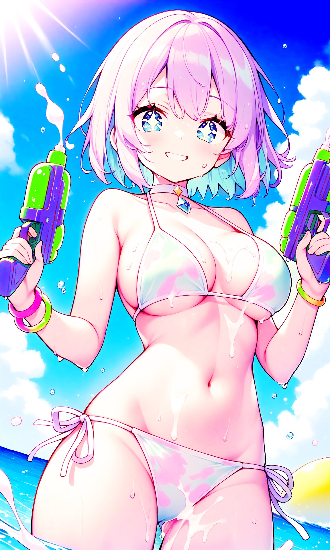 White Splashes 白い水飛沫 Haruka