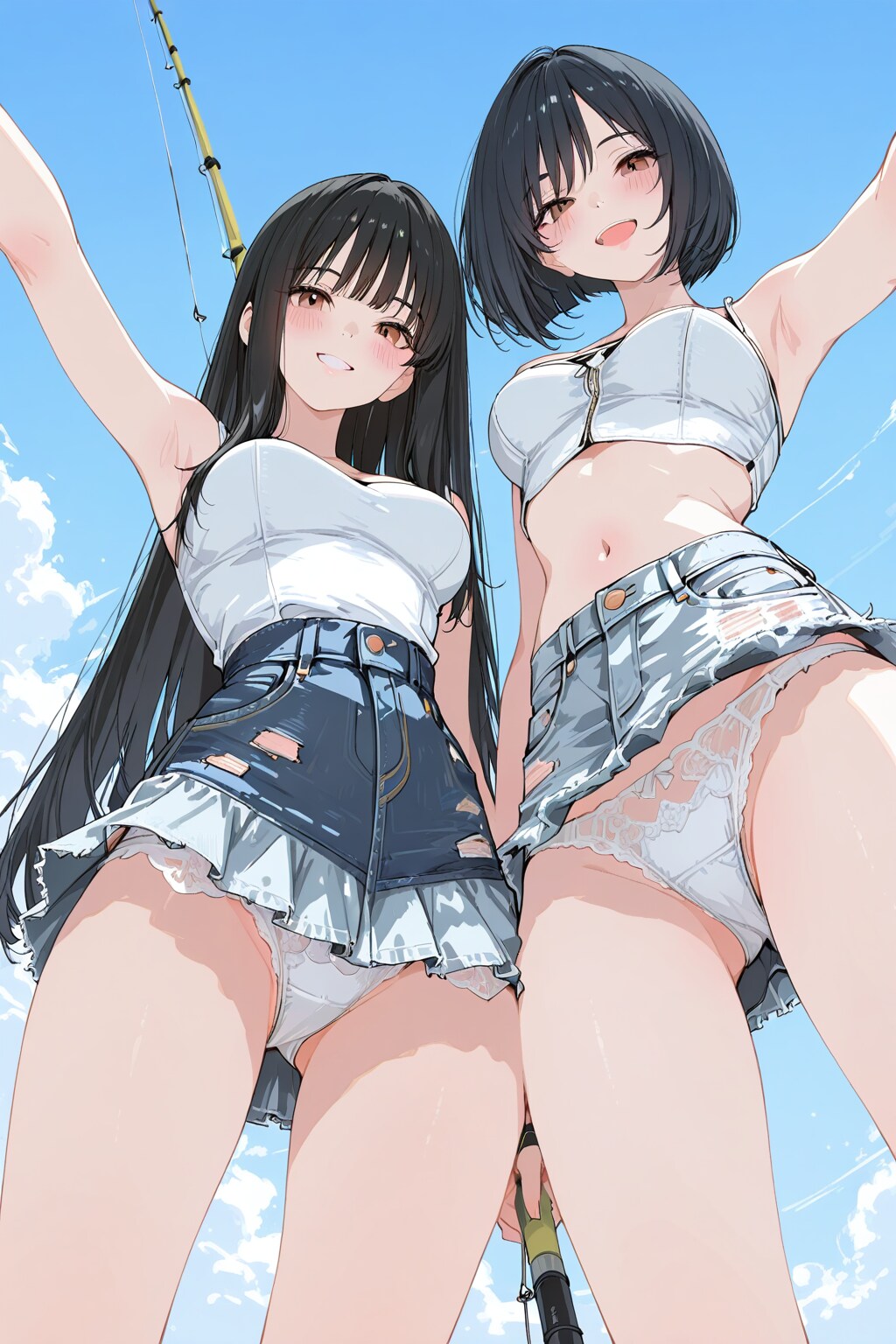 無防備ちゃんズ　釣りにいくぞ～！