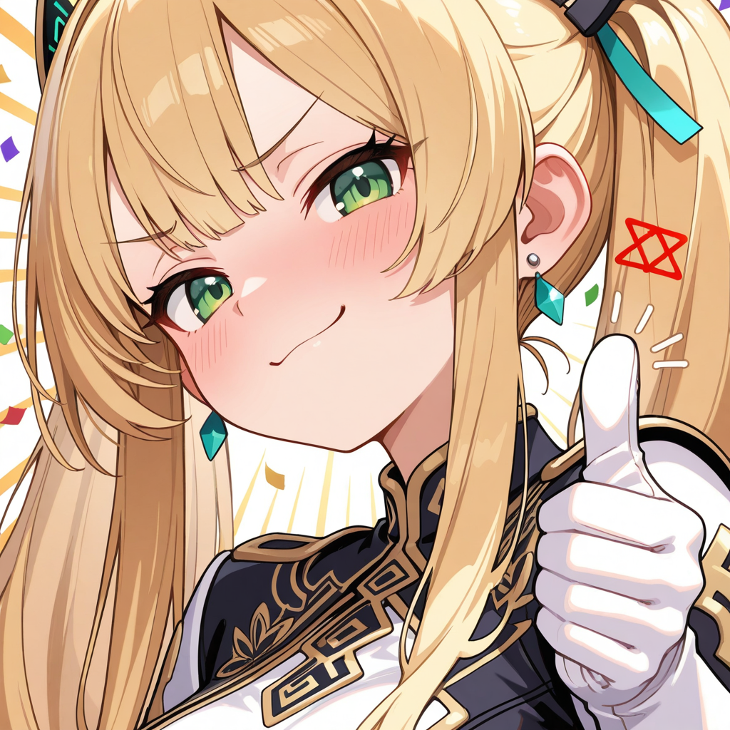 あまり似ていないQILINちゃん😅