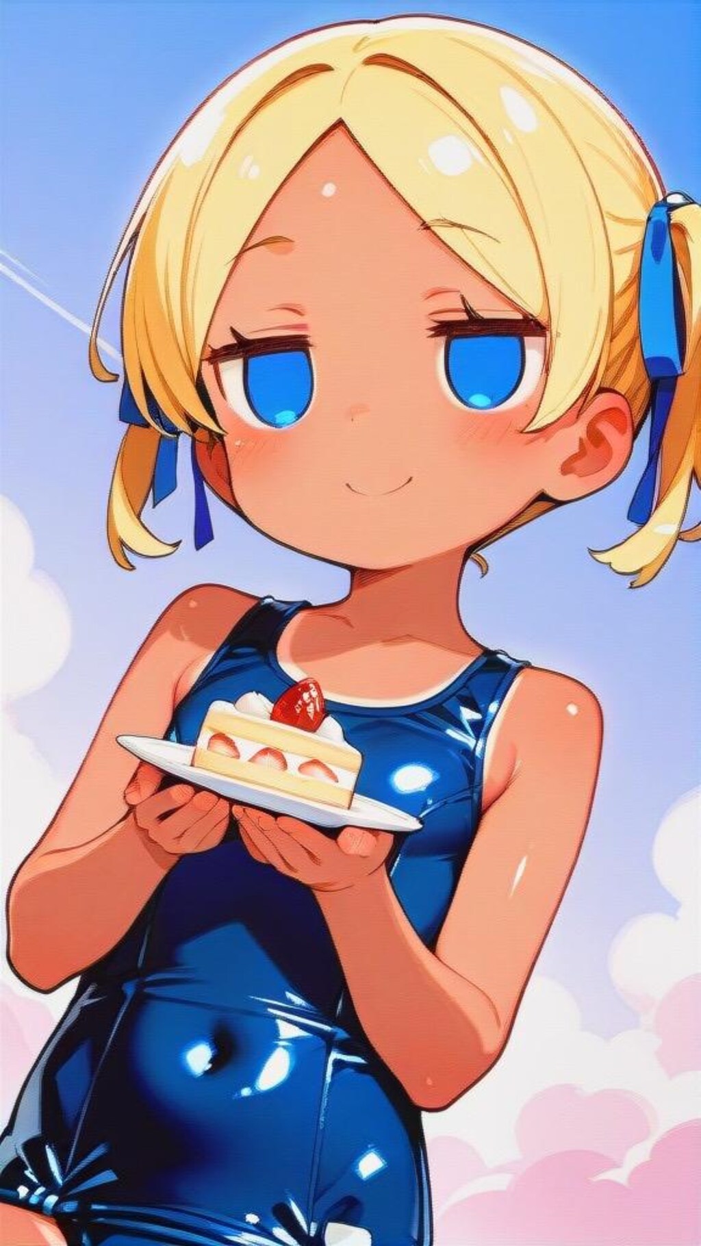 スク水とケーキとおまけ