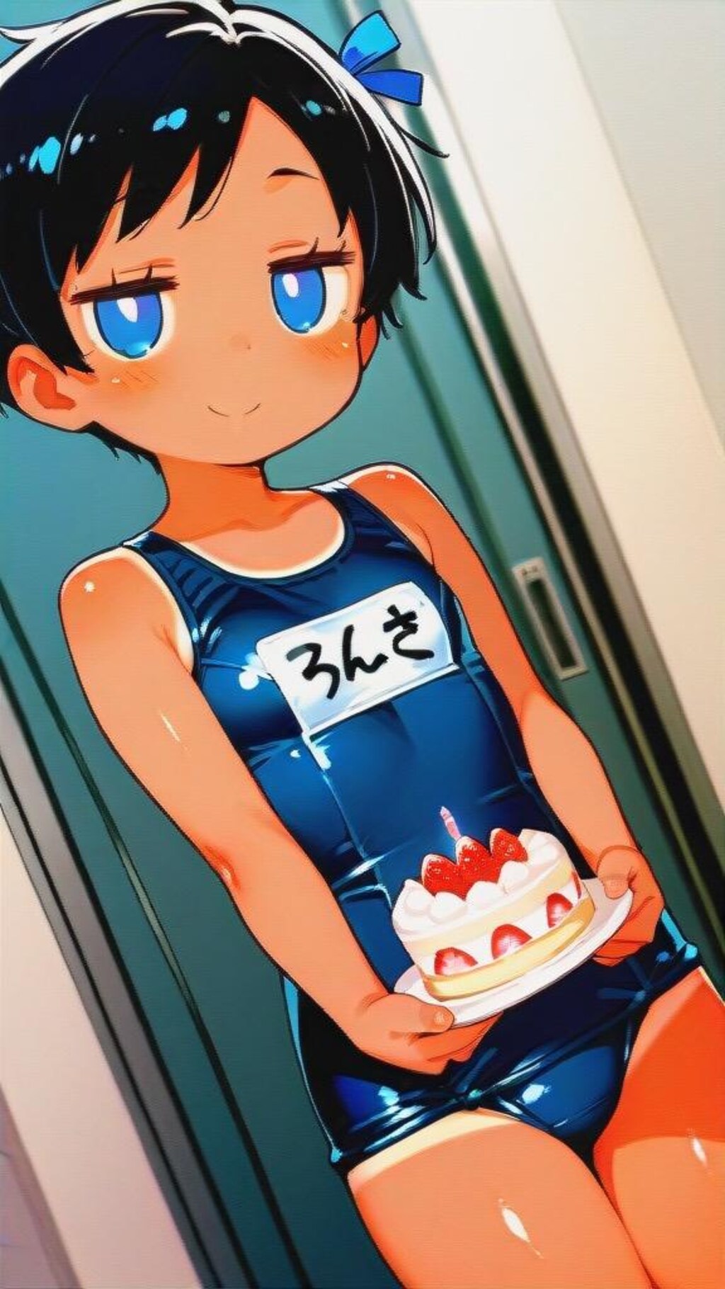 スク水とケーキとおまけ