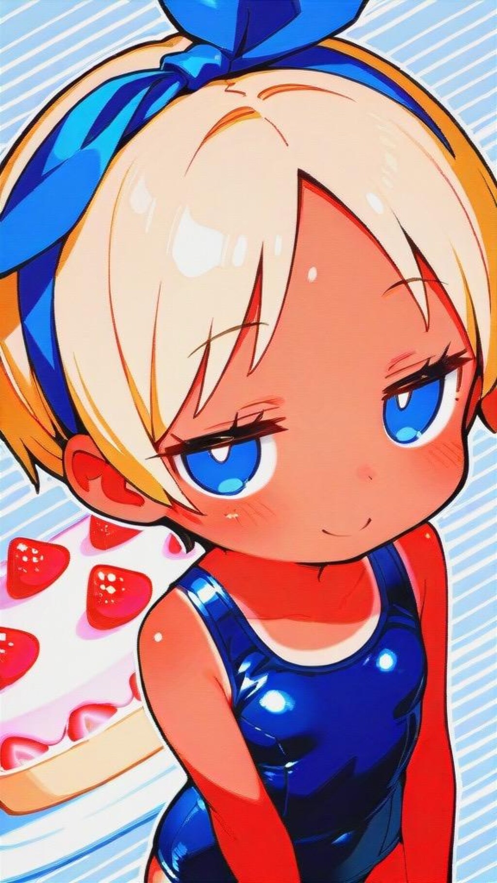 スク水とケーキとおまけ