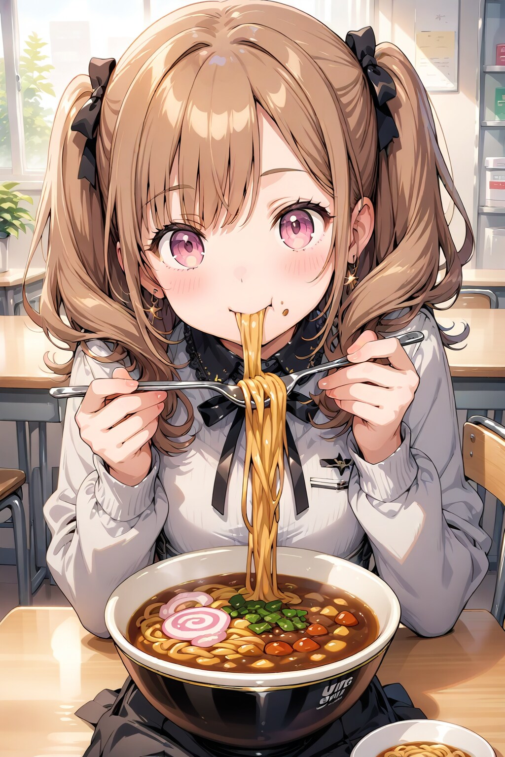 謎食べ方の女の子 | の人気AIイラスト・グラビア