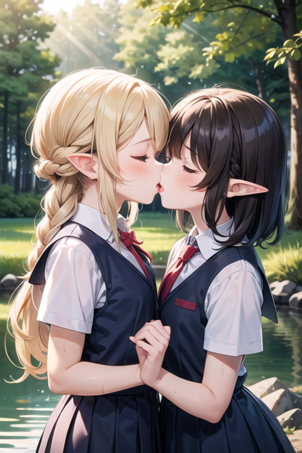 ちゅっ♡