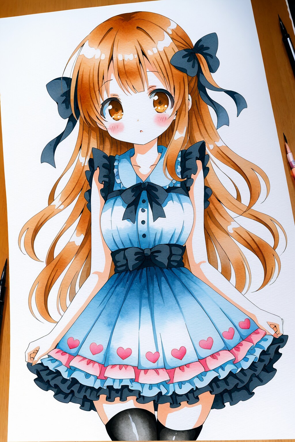 撮影会最終日のスケッチ