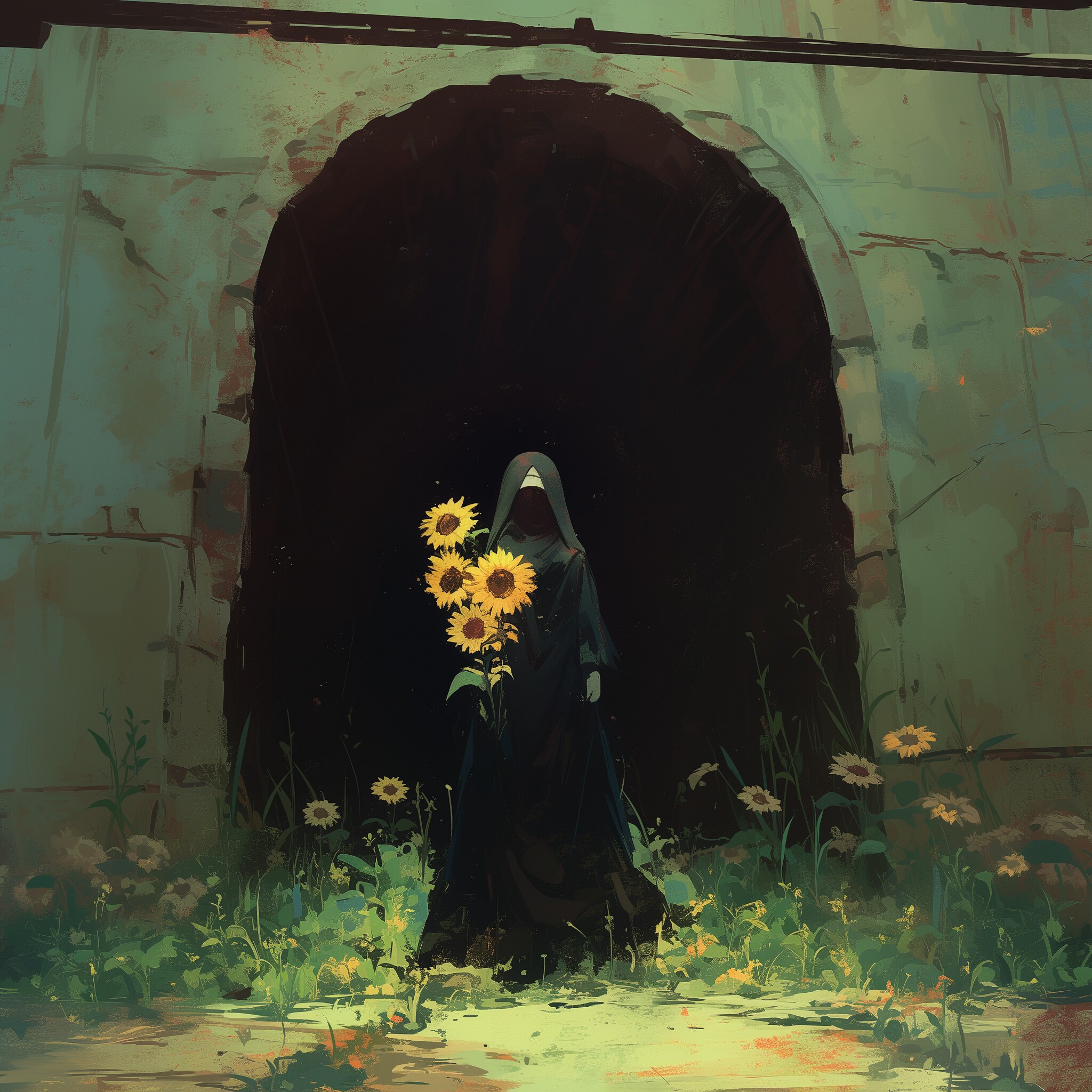 洞穴の入口で | の人気AIイラスト・グラビア