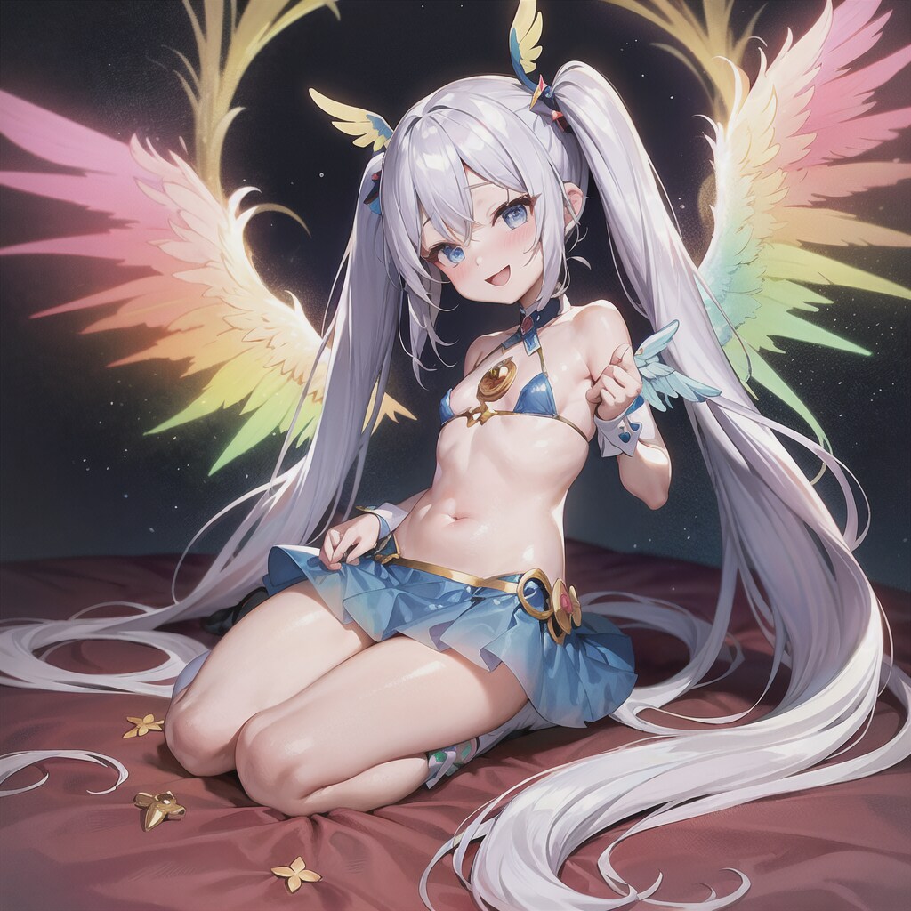 ツインテール少女