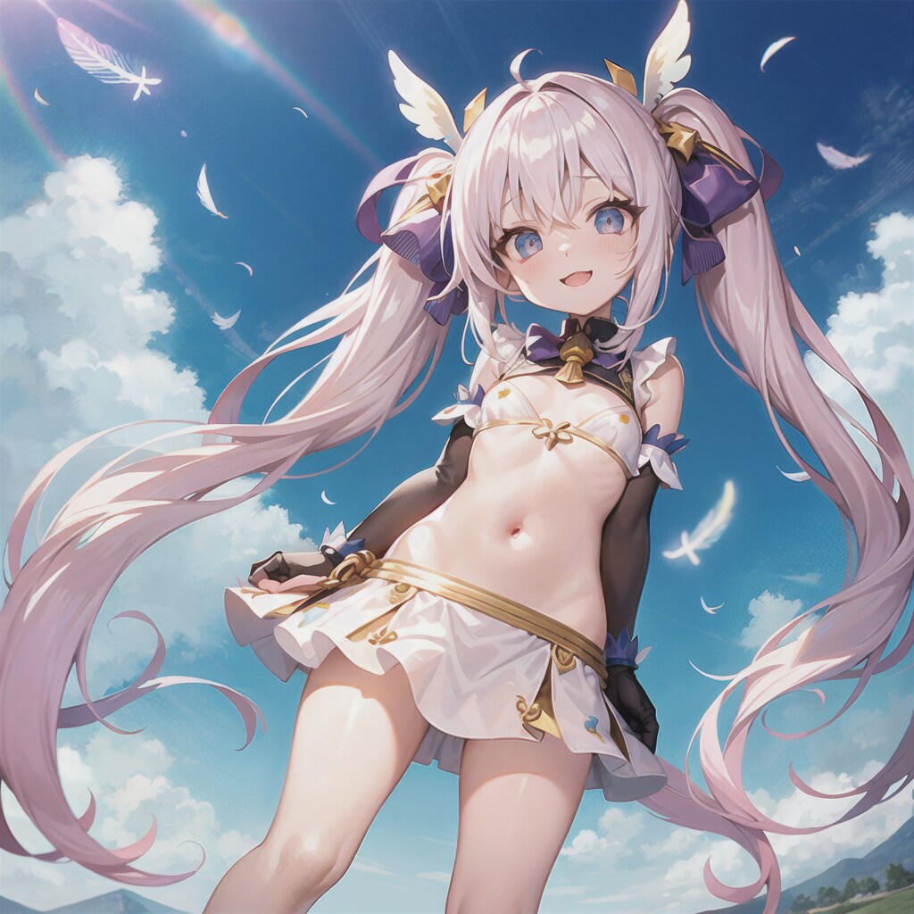 ツインテール少女