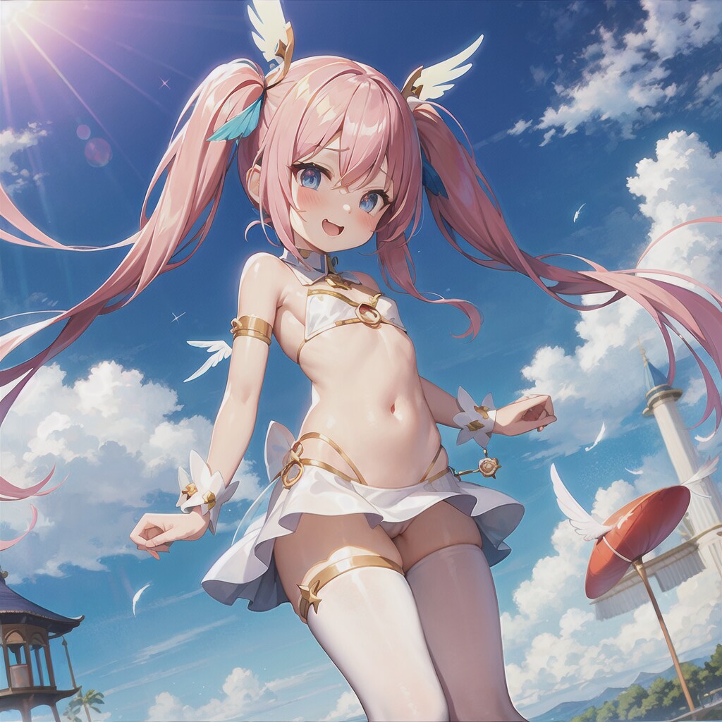 ツインテール少女