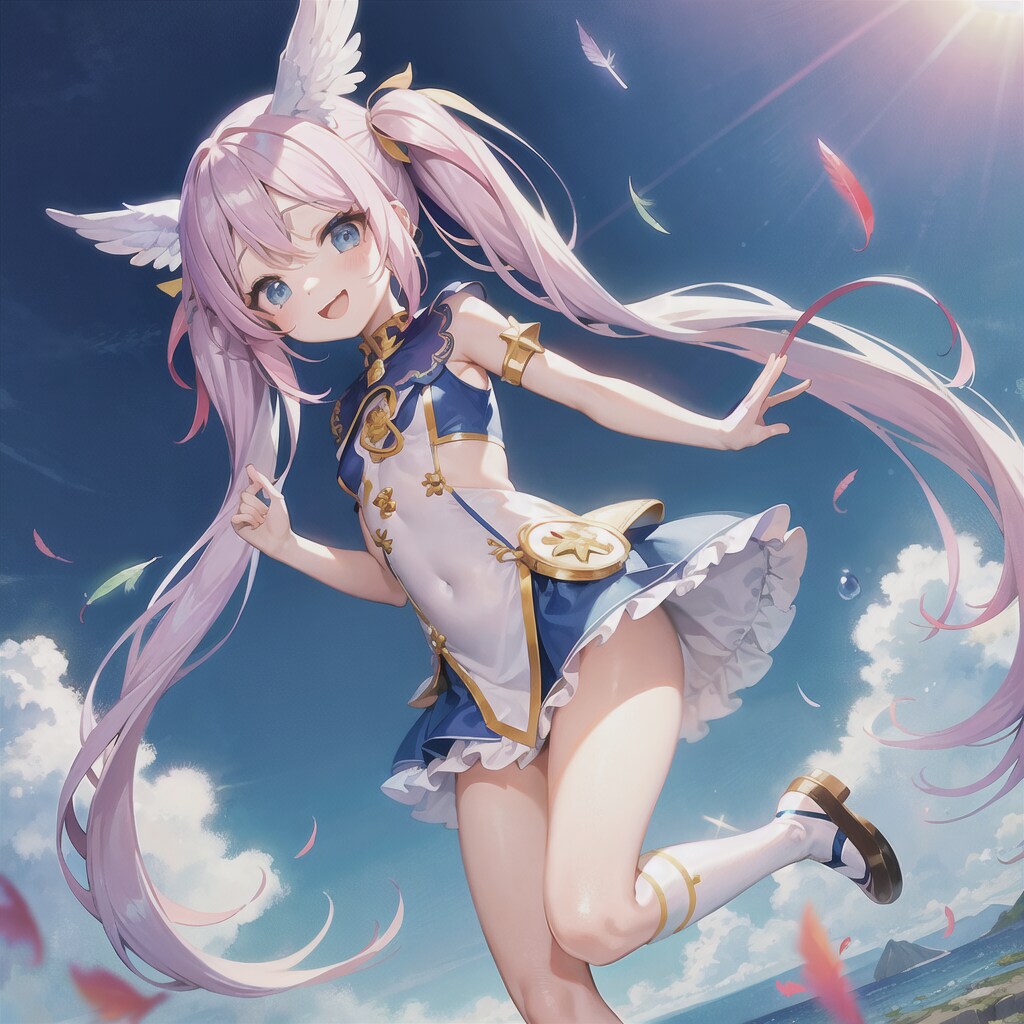 ツインテール少女