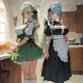 我が家のメイドさんたち 2枚目