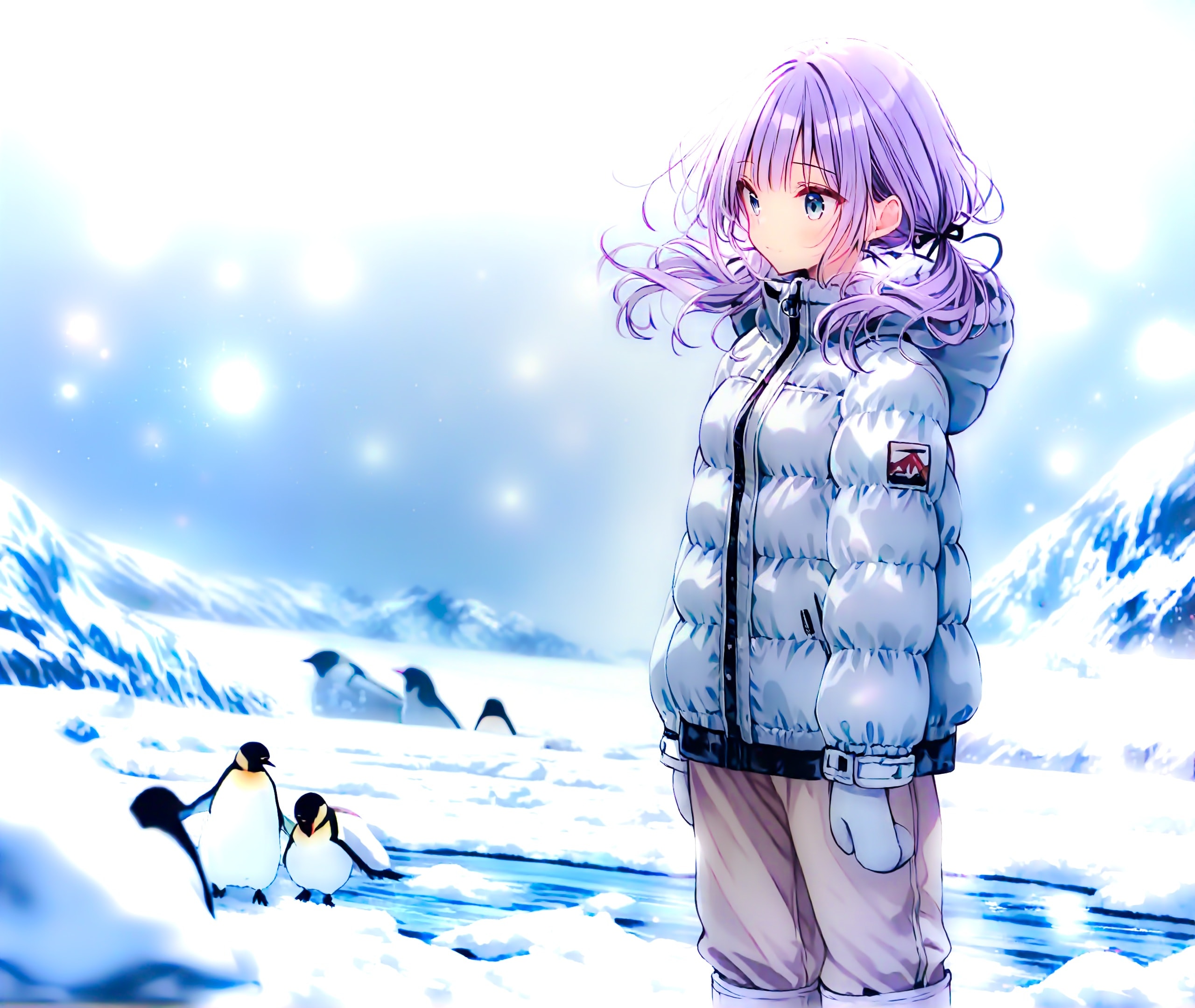 白夜の大陸にて | の人気AIイラスト・グラビア