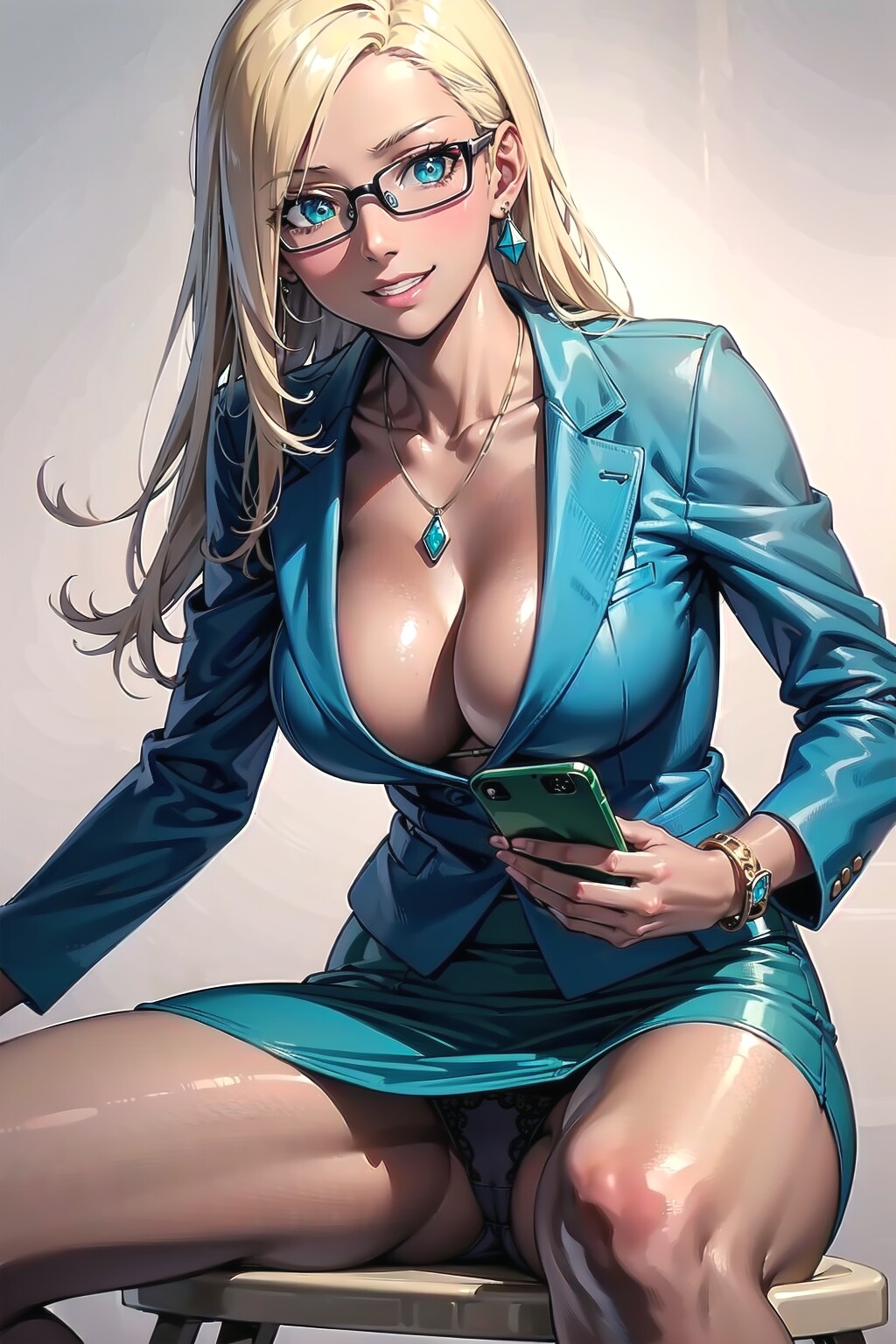 #スーツ女子さん
