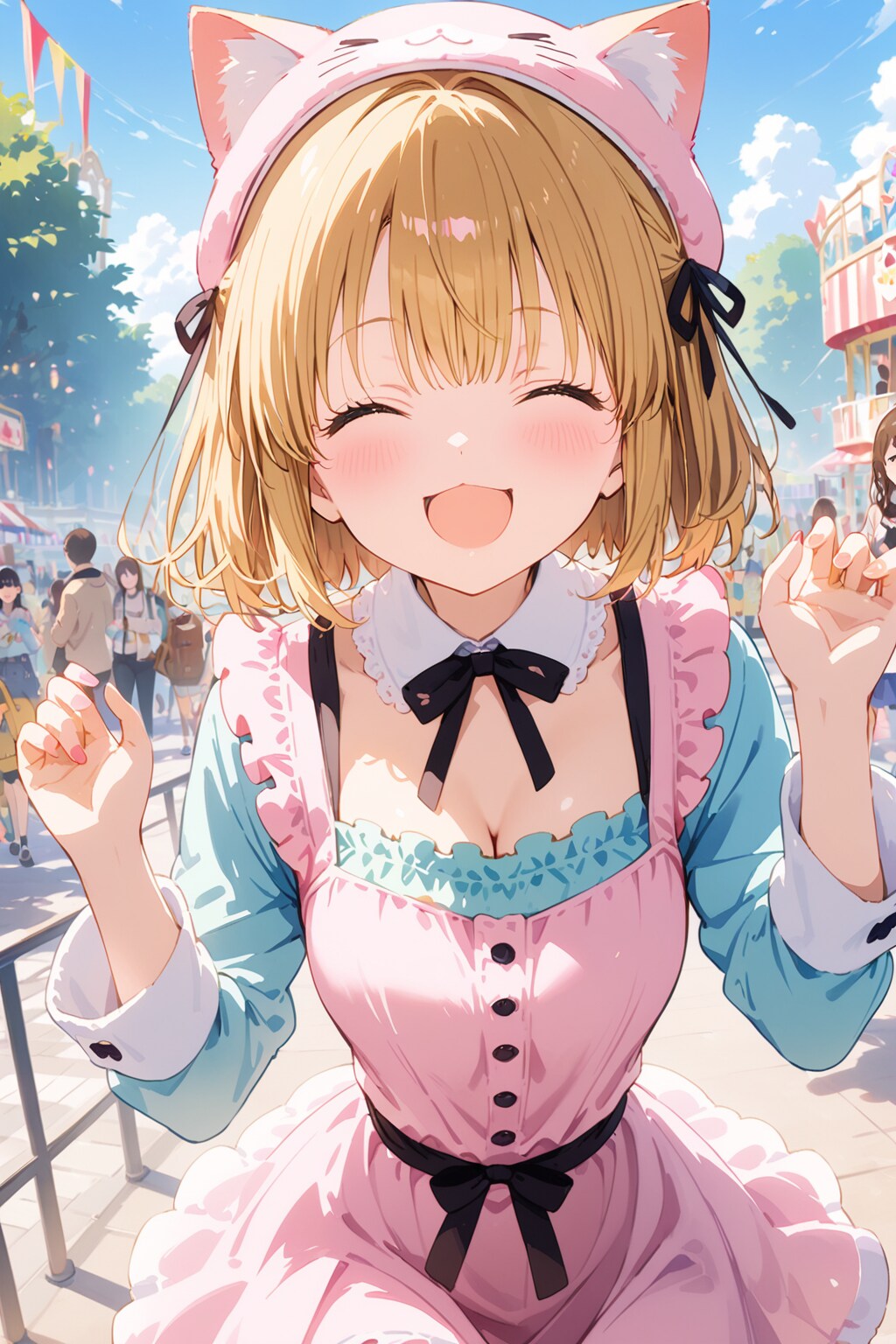 遊園地。 | の人気AIイラスト・グラビア