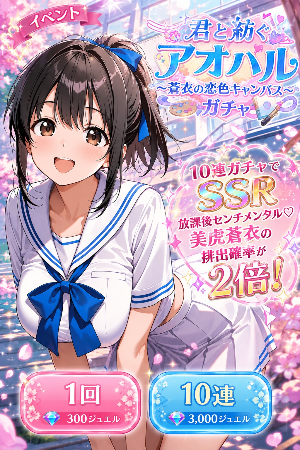 蒼衣ちゃんイベントガチャ