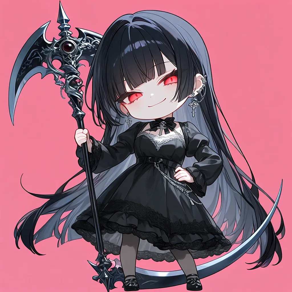 ゴスロリデフォルメ死神姫