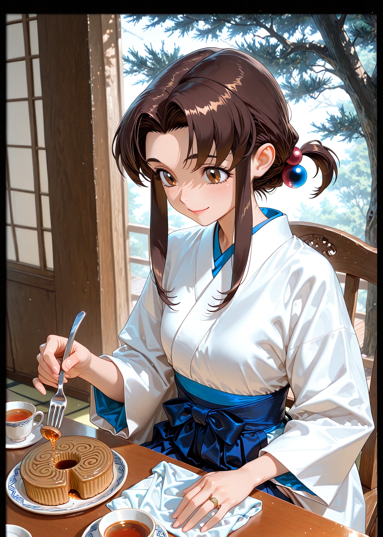 [今日は何の日 3/4] バウムクーヘンの日 | の人気AIイラスト・グラビア