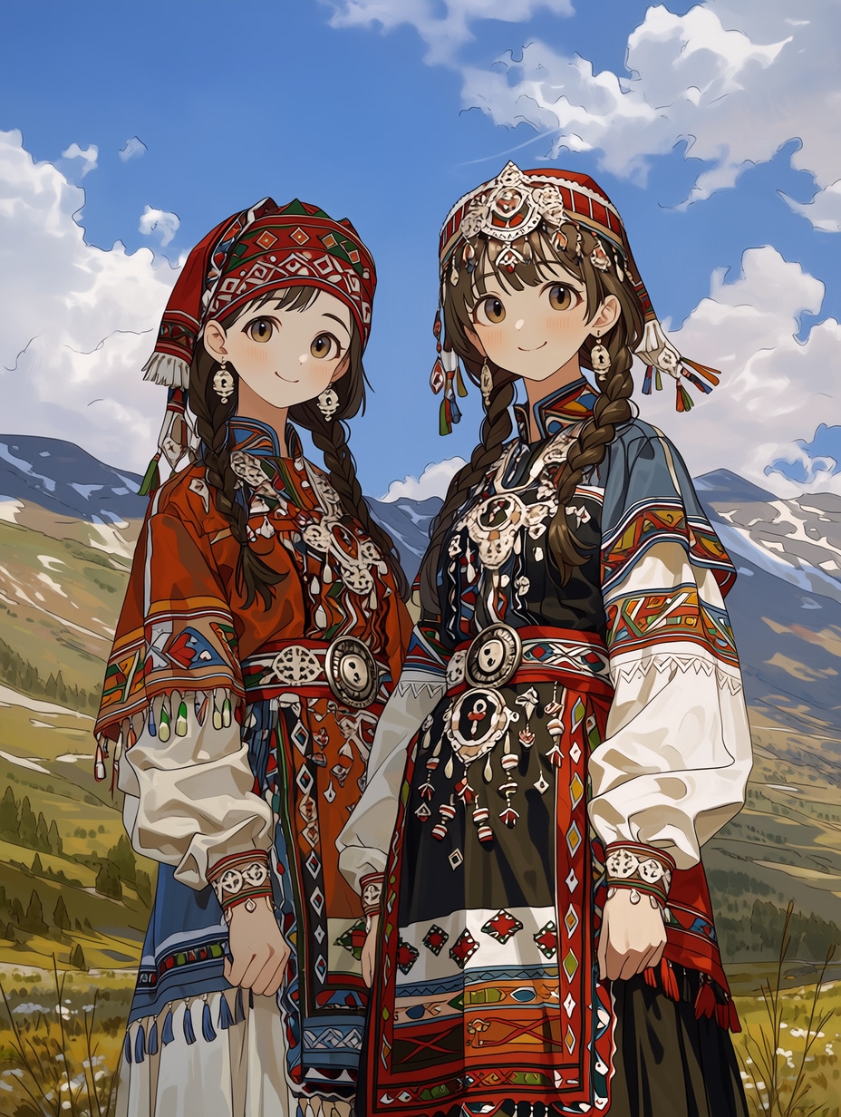 草原少女03 | の人気AIイラスト・グラビア