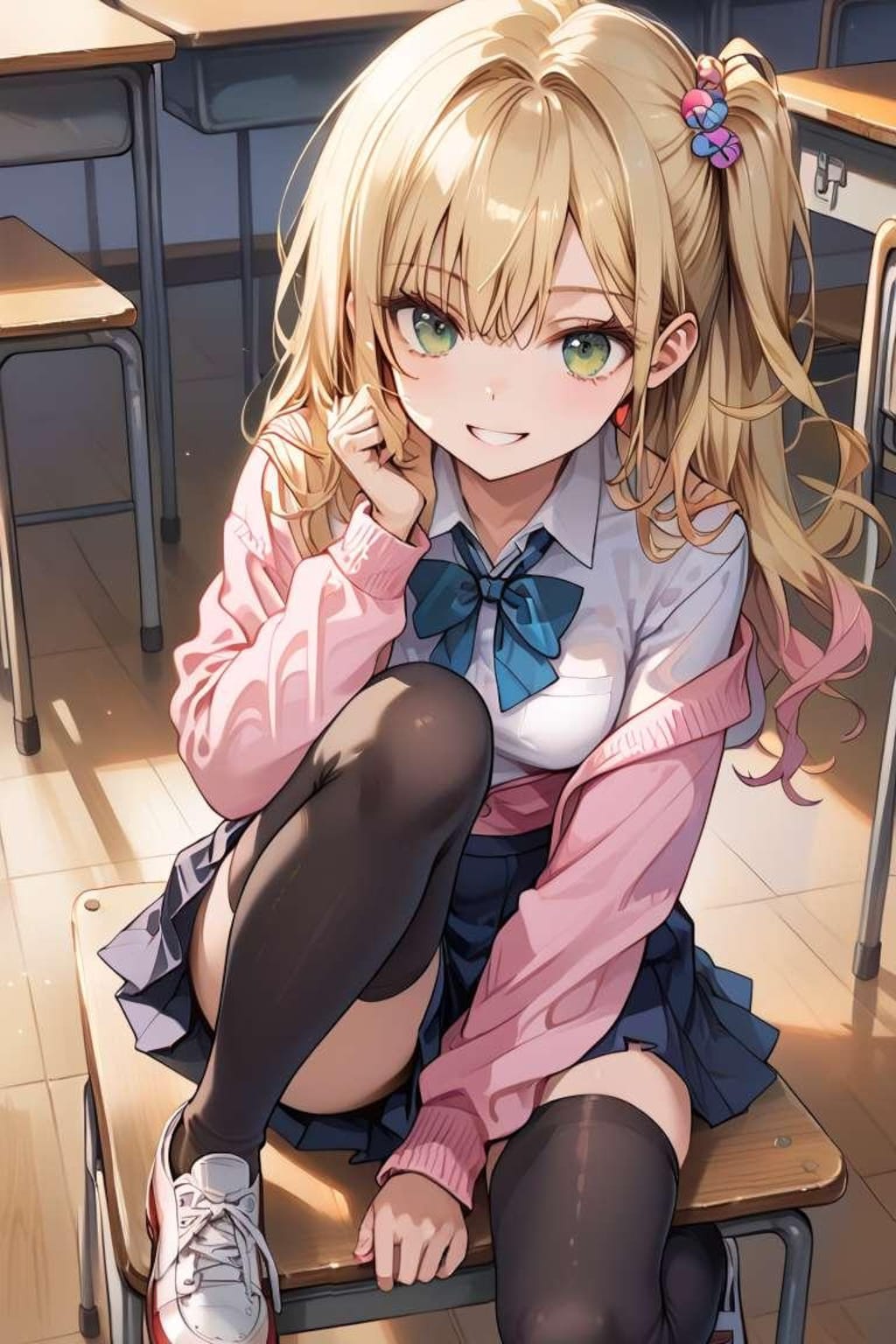 絶対領域ギャル