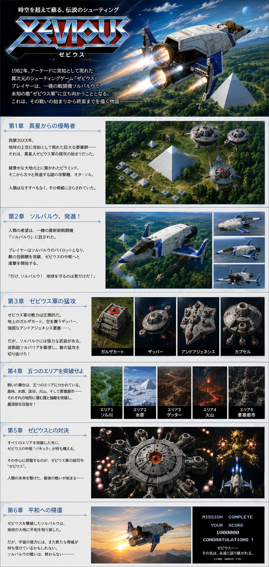ChatGPTによるゼビウス解説 ① | の人気AIイラスト・グラビア