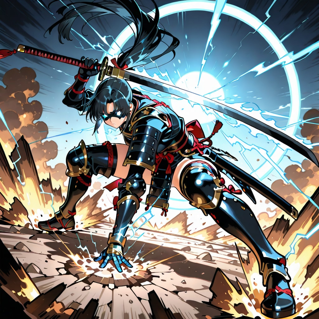 忍法土遁・地裂衝破！ | の人気AIイラスト・グラビア