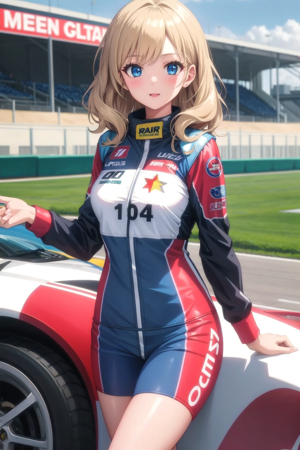 美少女レースクイーン | の人気AIイラスト・グラビア