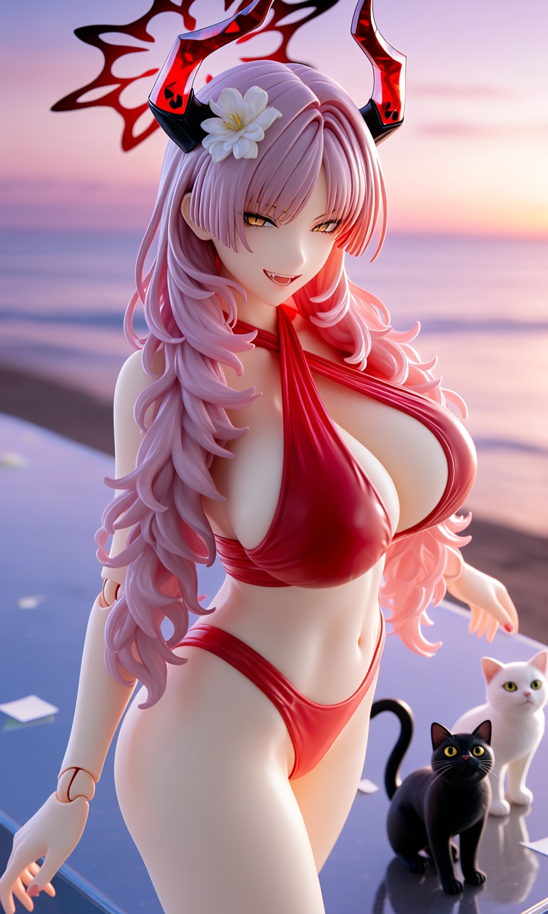 サツキ(水着)　ブルーアーカイブ　アクリルドールフィギュア