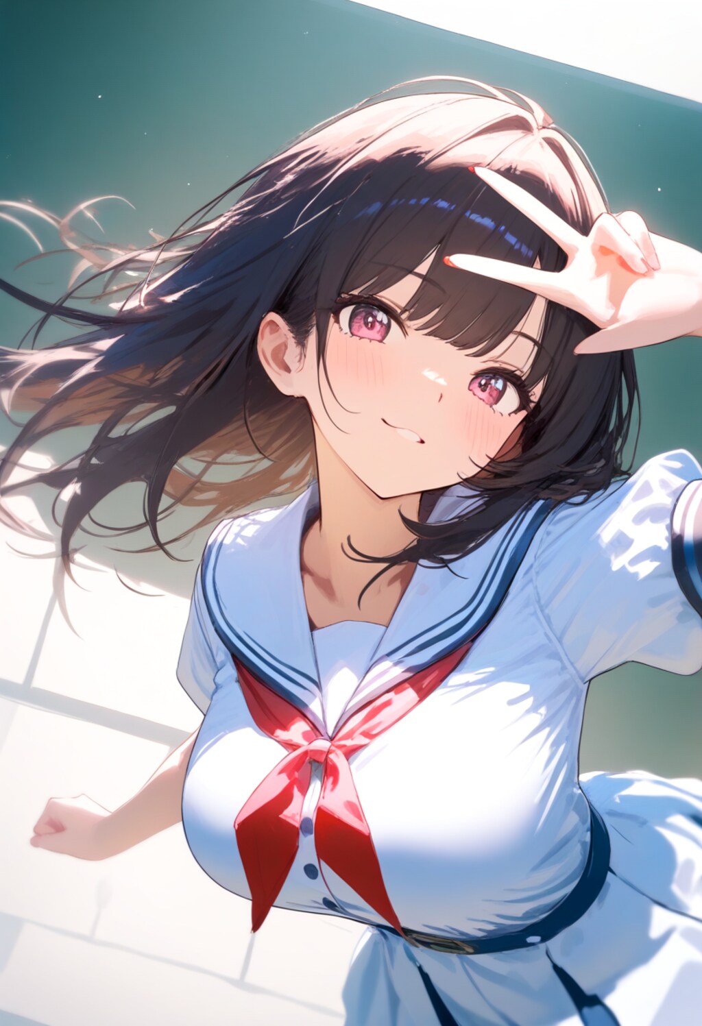 ワンピースタイプのセーラー服