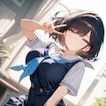 ワンピースタイプのセーラー服 2枚目