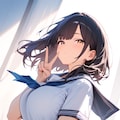 ワンピースタイプのセーラー服 3枚目
