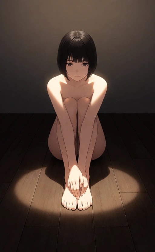 ３　体育座り