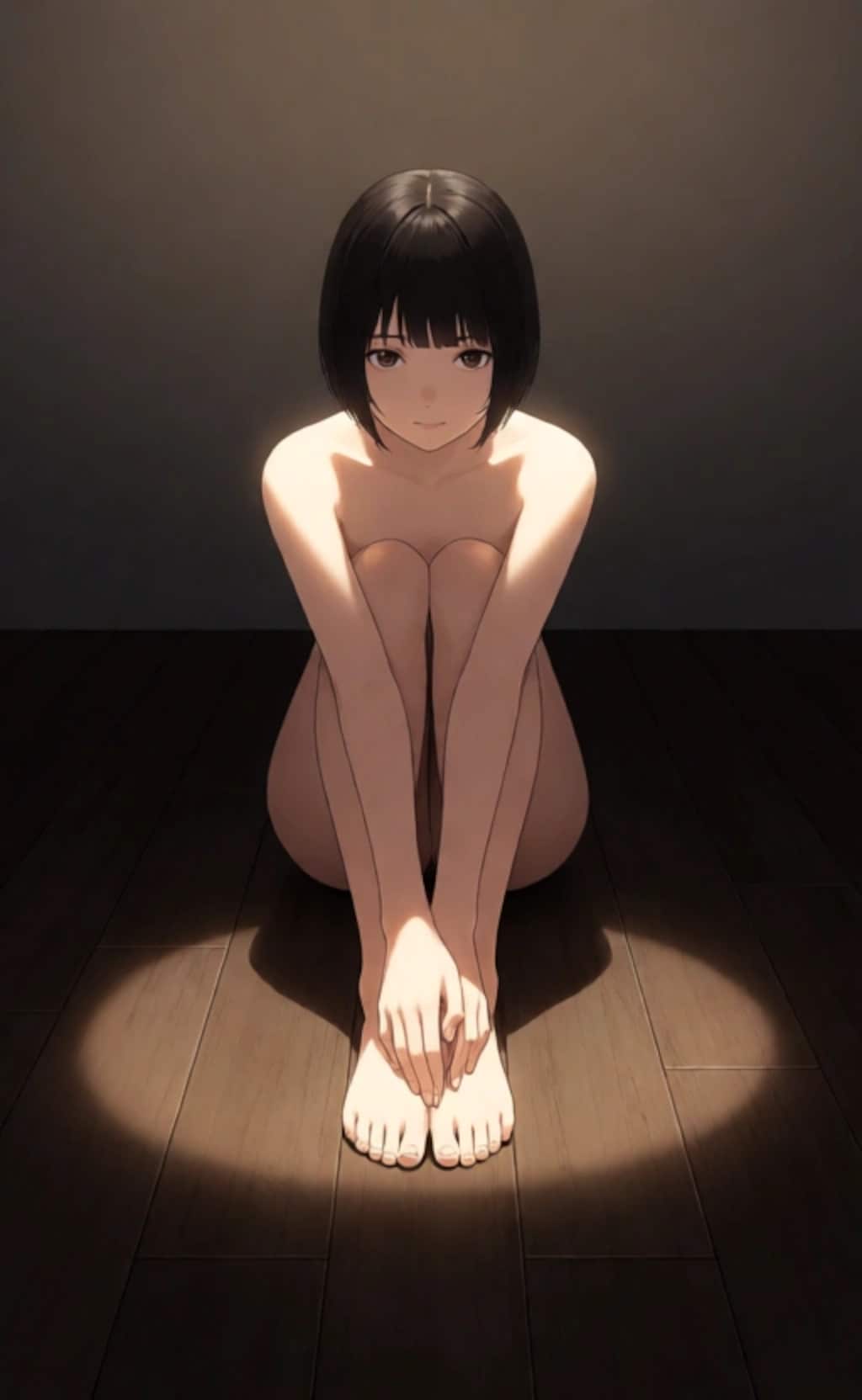 ３　体育座り