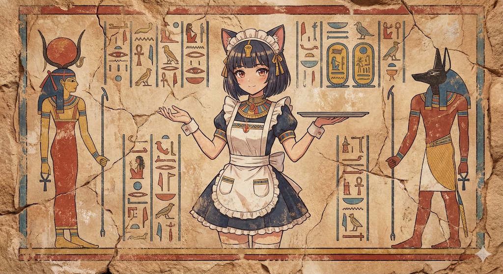 古代すーさん文明の壁画（癖画）