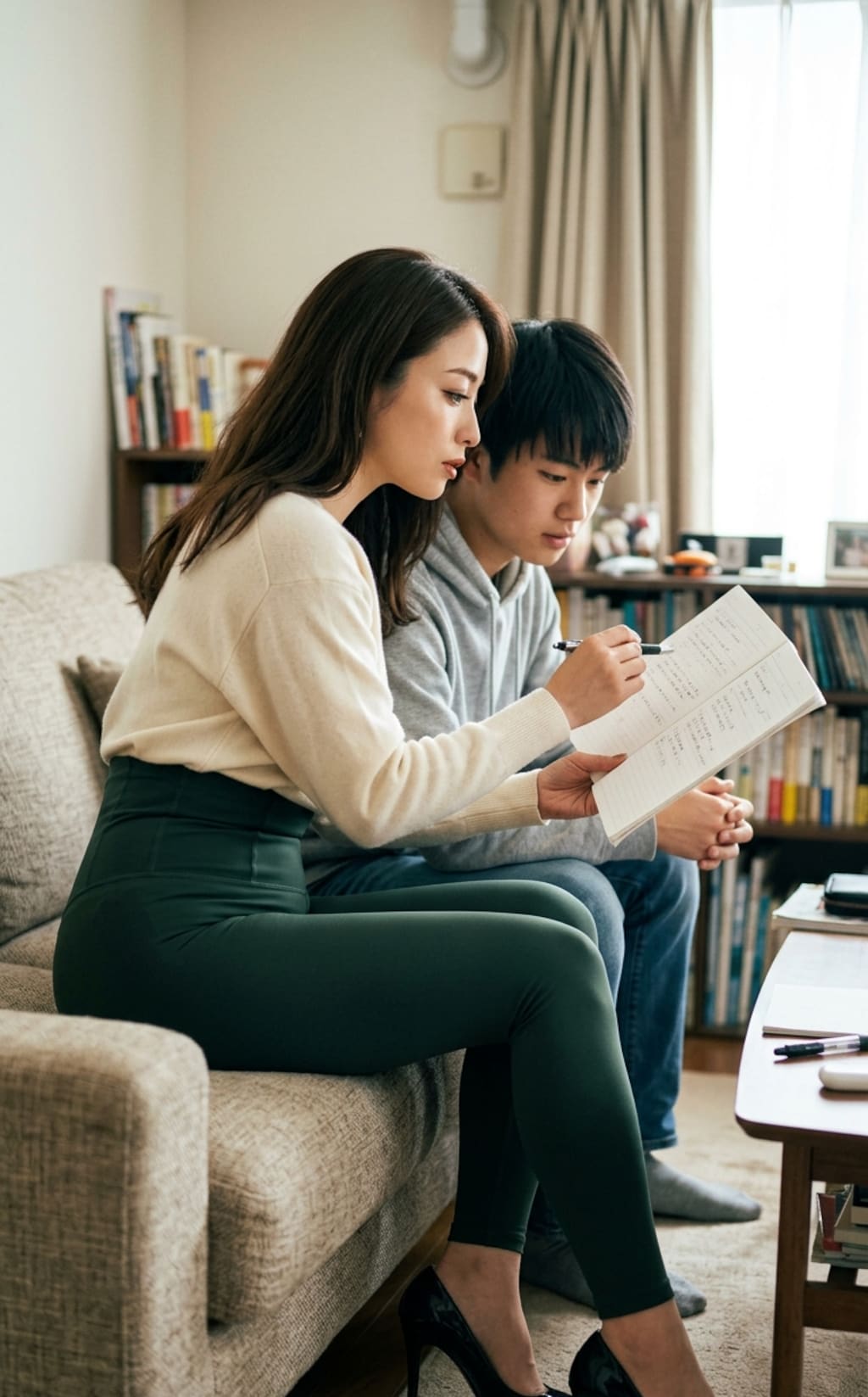 レギンスの家庭教師（叔母）