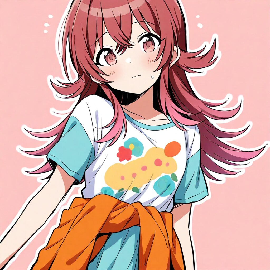 心配顔の小宮果穂