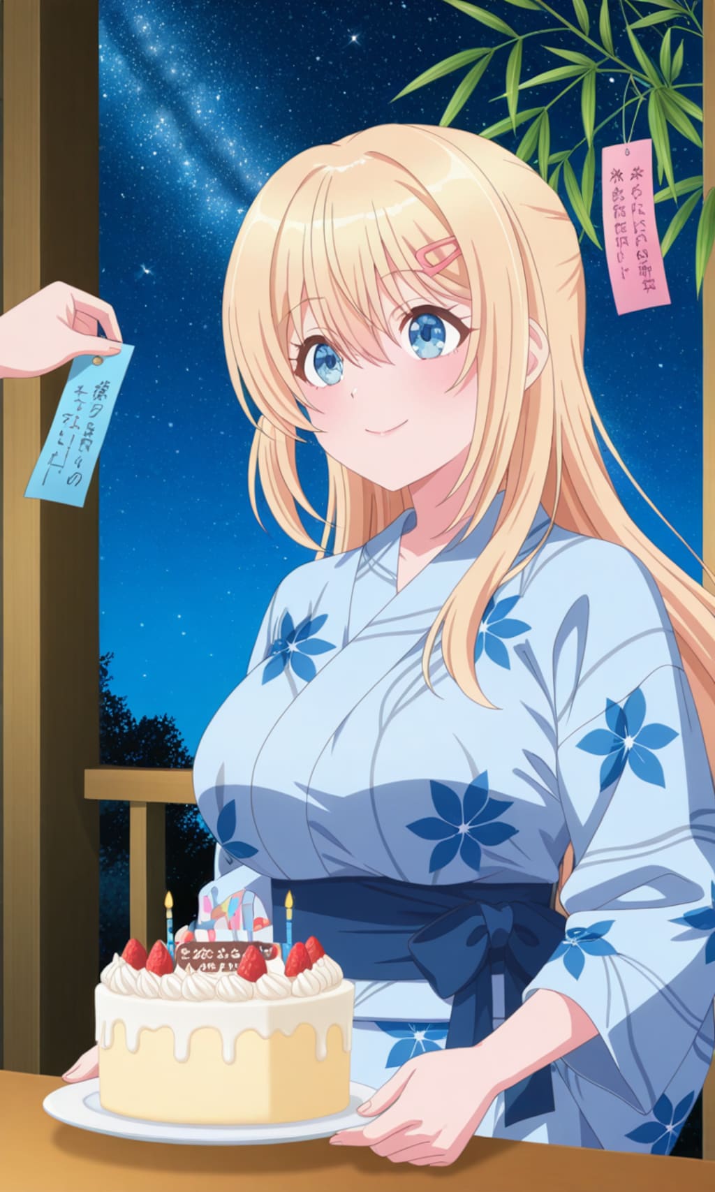 七夕誕生日の天海夕🎋🎂👘🌌❤️