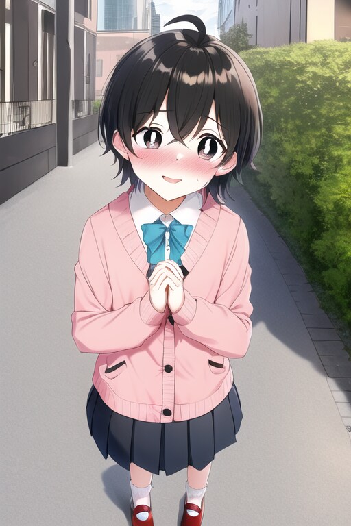 メガネを外した男の娘風のび太