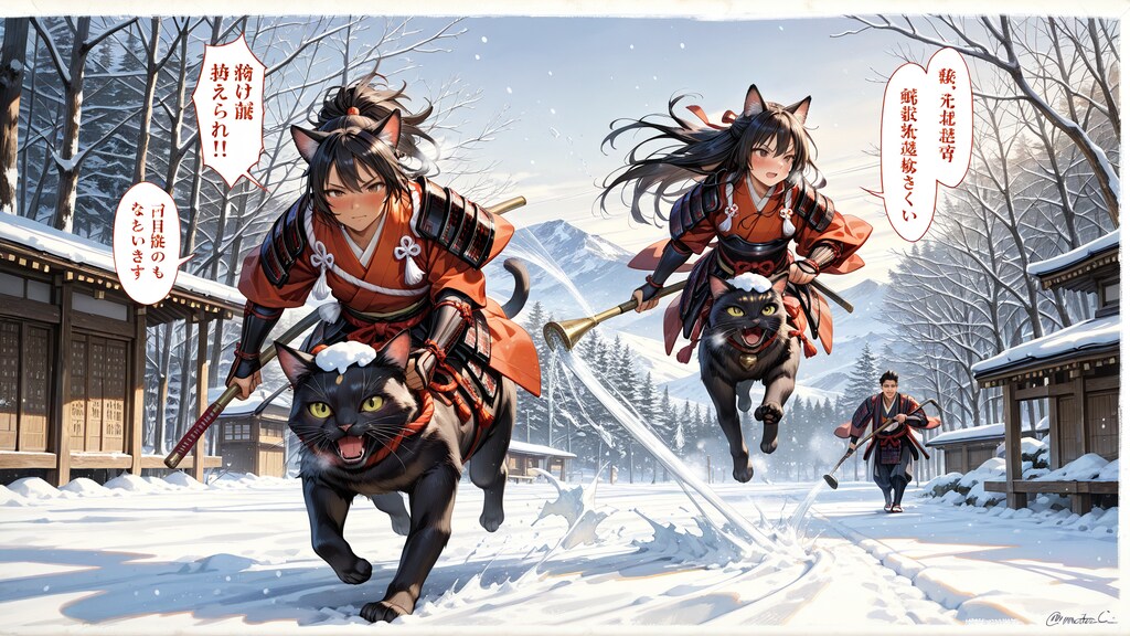 侍どもが冬の地へ 1