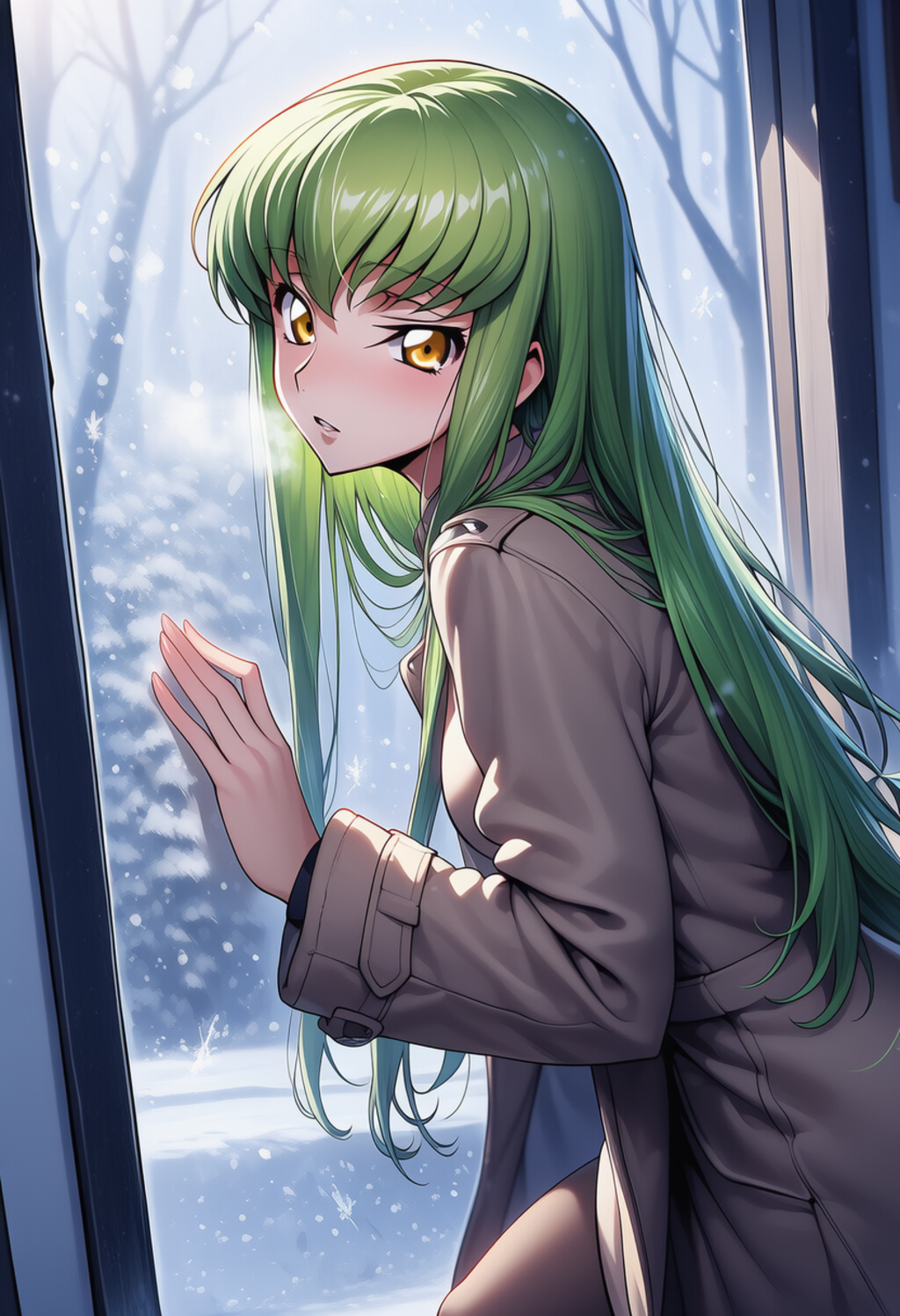 曇り越しの衝動 ― Impulse Behind the Frosted Glass