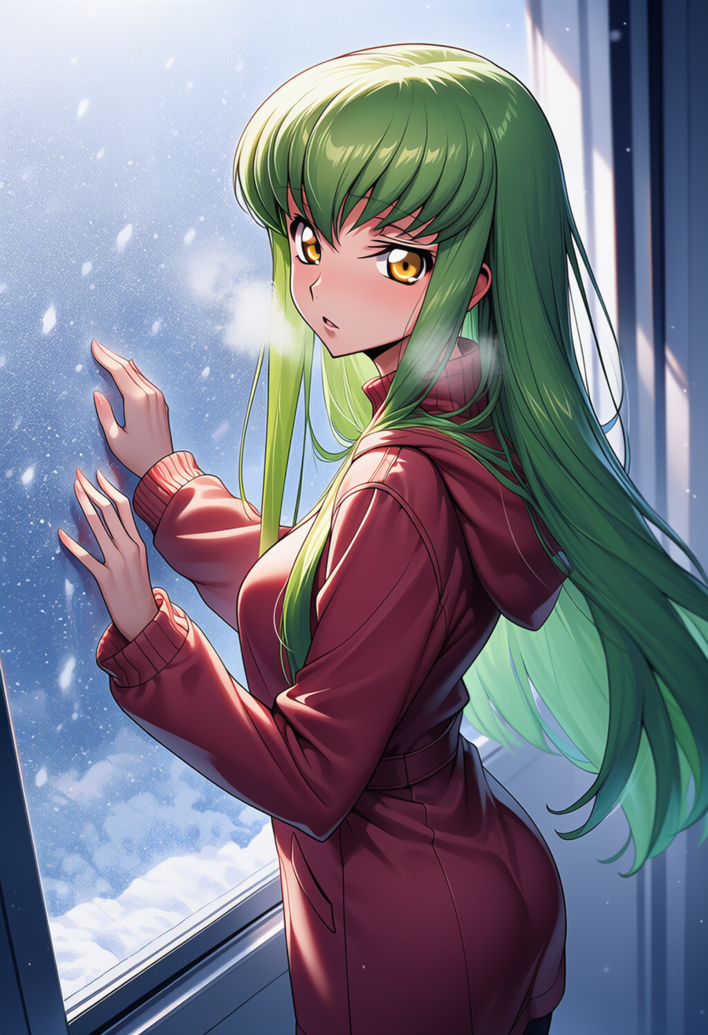 曇り越しの衝動 ― Impulse Behind the Frosted Glass