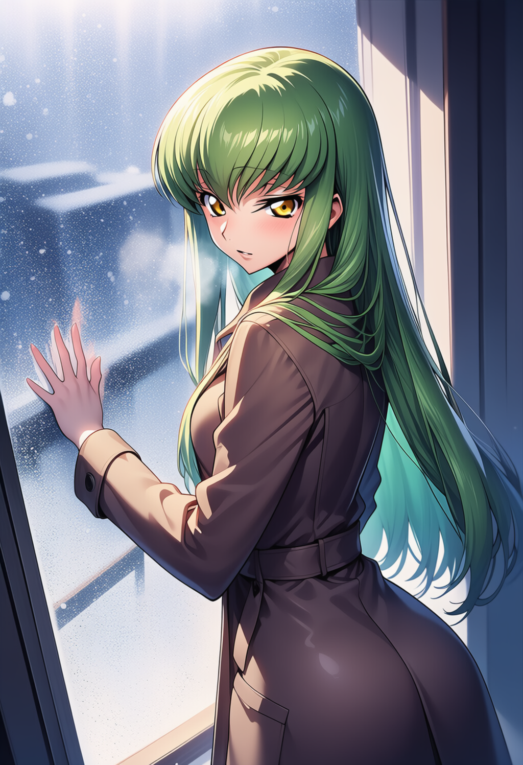 曇り越しの衝動 ― Impulse Behind the Frosted Glass