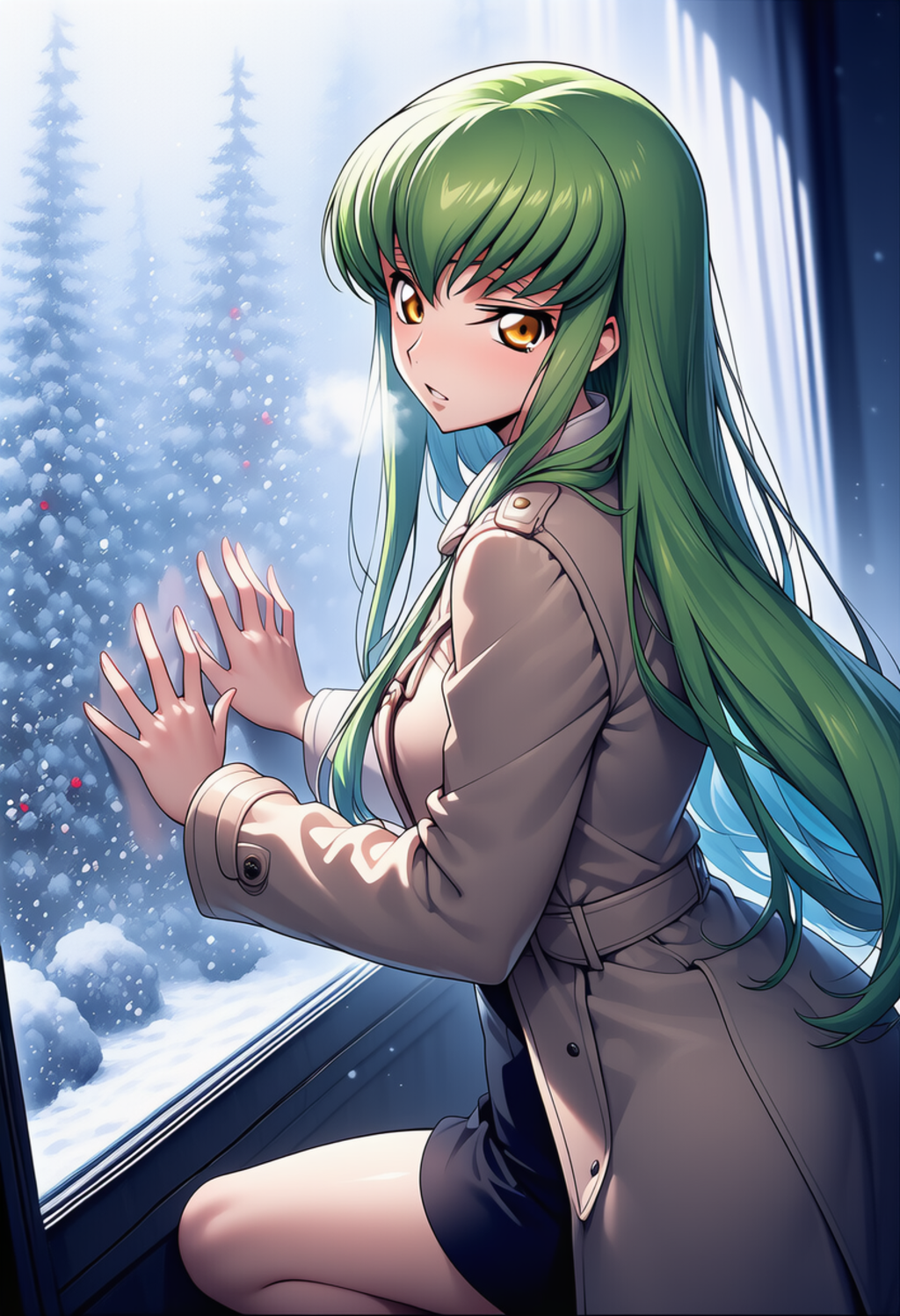 曇り越しの衝動 ― Impulse Behind the Frosted Glass